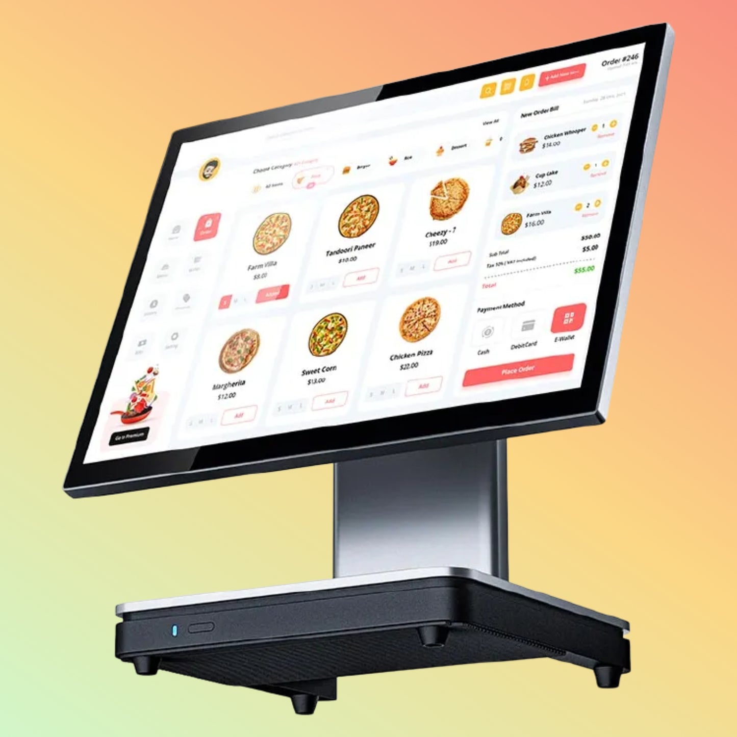 CARAVPOS - Retail pos software system restaurant computer cheap all in one cash register for restaurant sale Pos System
