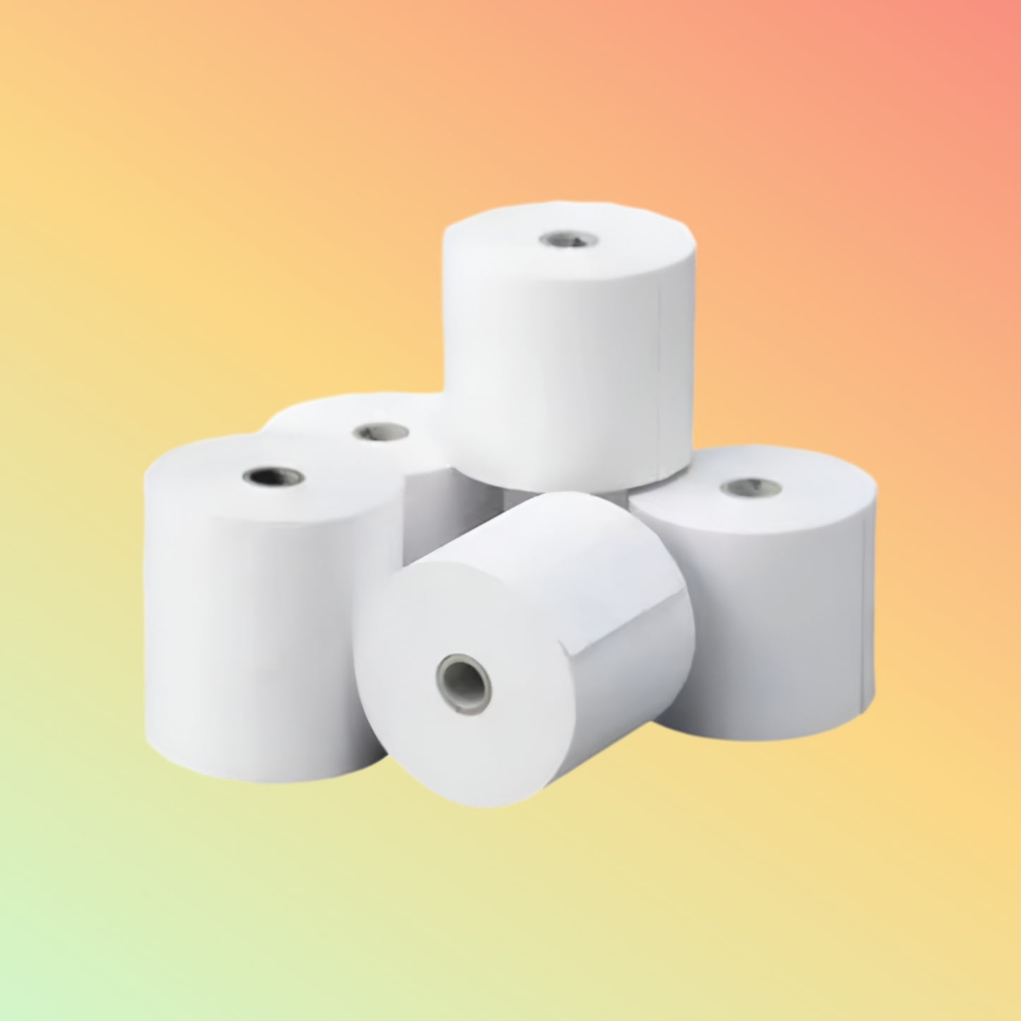 Color Thermal Paper Rolls 57mm & 80mm – Blue, Red, Yellow, Pink
