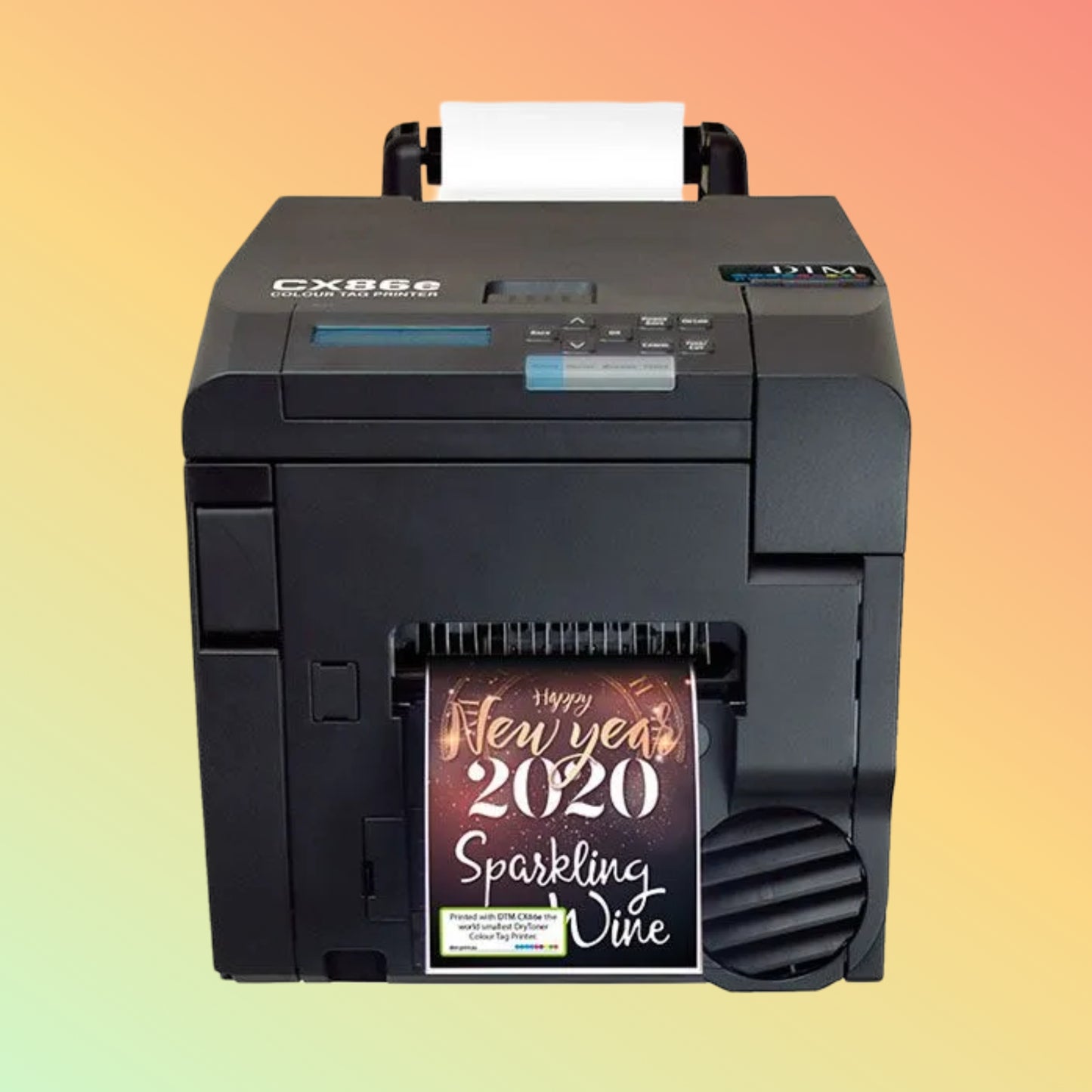 CX86e CMY Label and Tag 86mm w/ Cutter