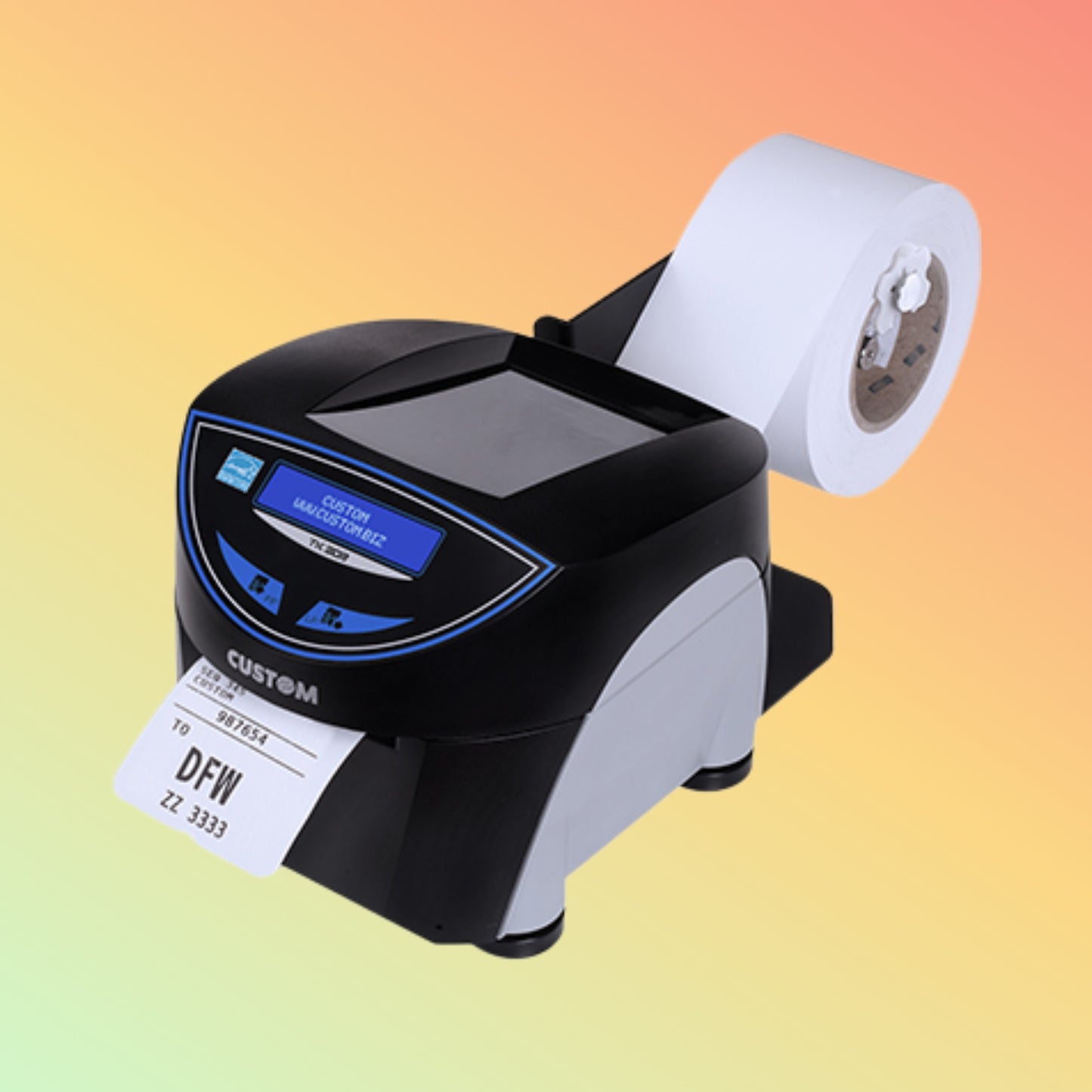 Custom TK302III Boarding Pass and Baggage Tag Printer
