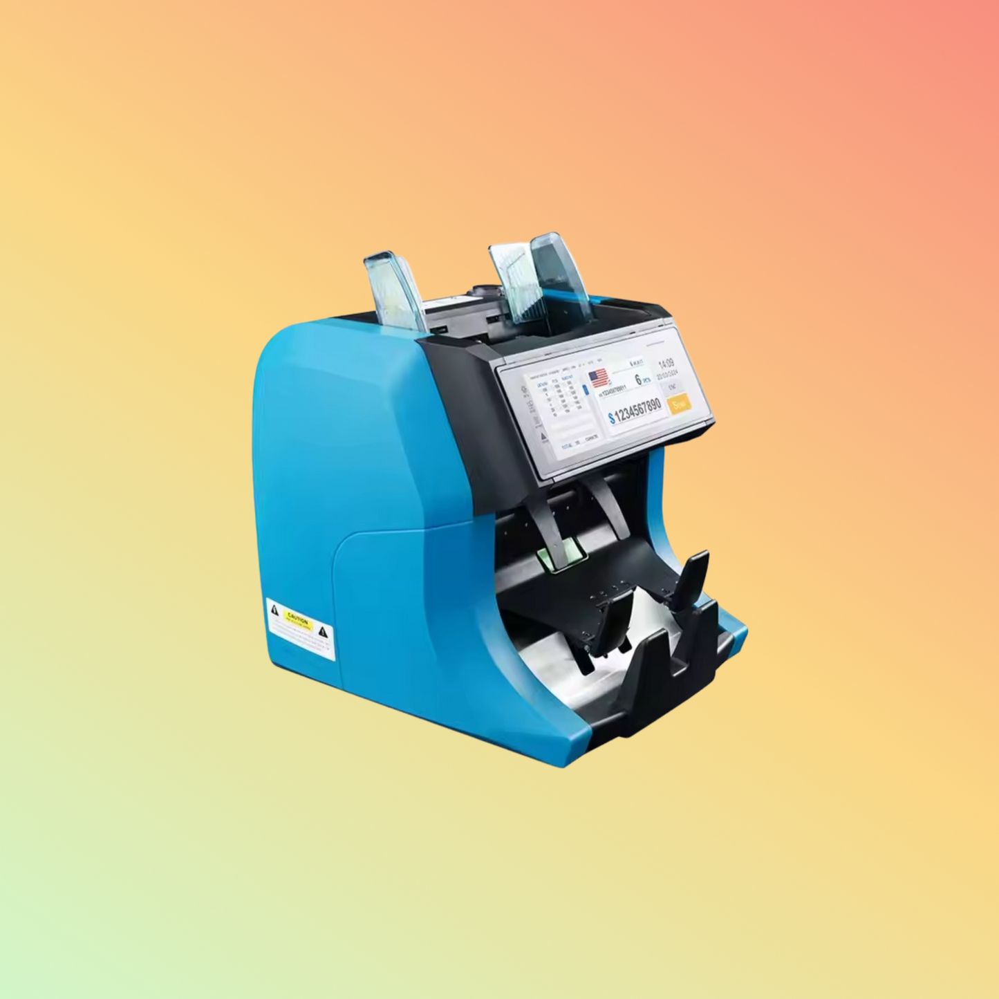 NUMEN Two Pockets Bill Banknote Cash Money Note Currency Sorter Mixed Money Counting Machine