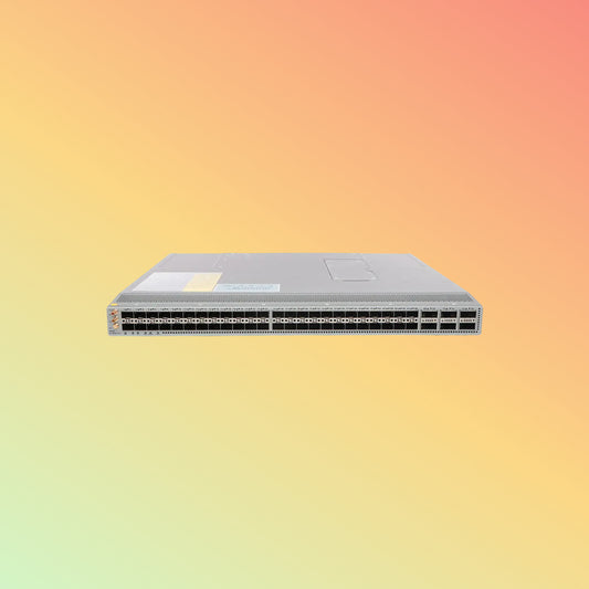 CISCO Nexus 9300 Manageable Data Centre Switch - 3.6 Tbps Switching Capacity, Throughput up to 1.2 bpps, 48 x SFP+ RJ45, 6 x QSFP28
