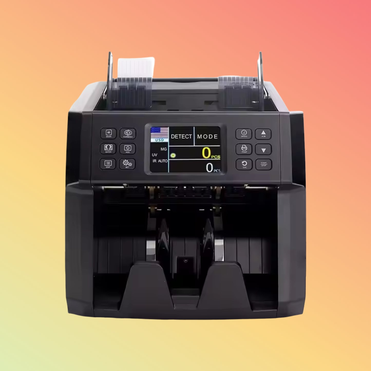 UNION 60A 2024 ECB Approved Mixed Note Counter with TFT Display