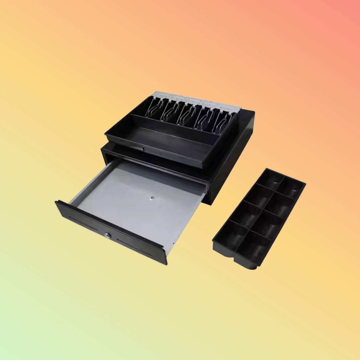 MAKEN MAKEN pos system sk-410 slide secure safe adjustable coin bill electrical cash register drawer
