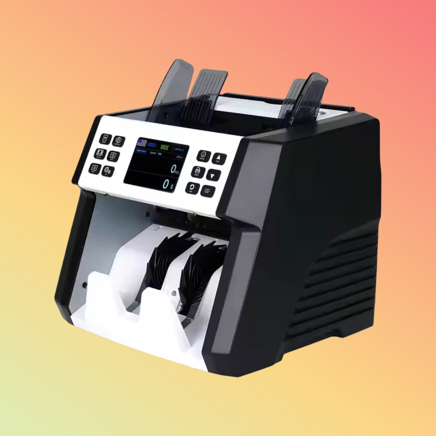 UNION 60A 2025 ECB Approved USD/EU Money Counter & Banknote Sorter