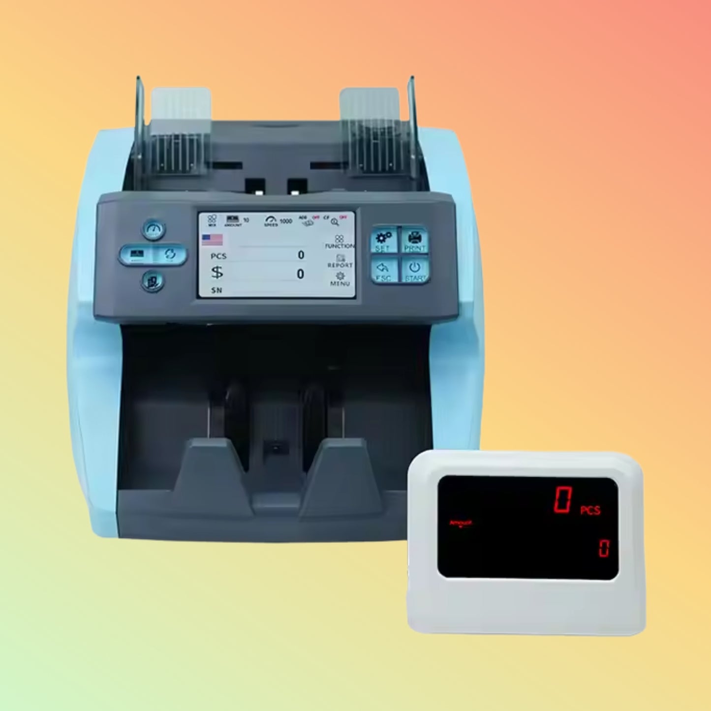 NUMEN SH-06P High-Quality Money Counter with TFT Touch Screen