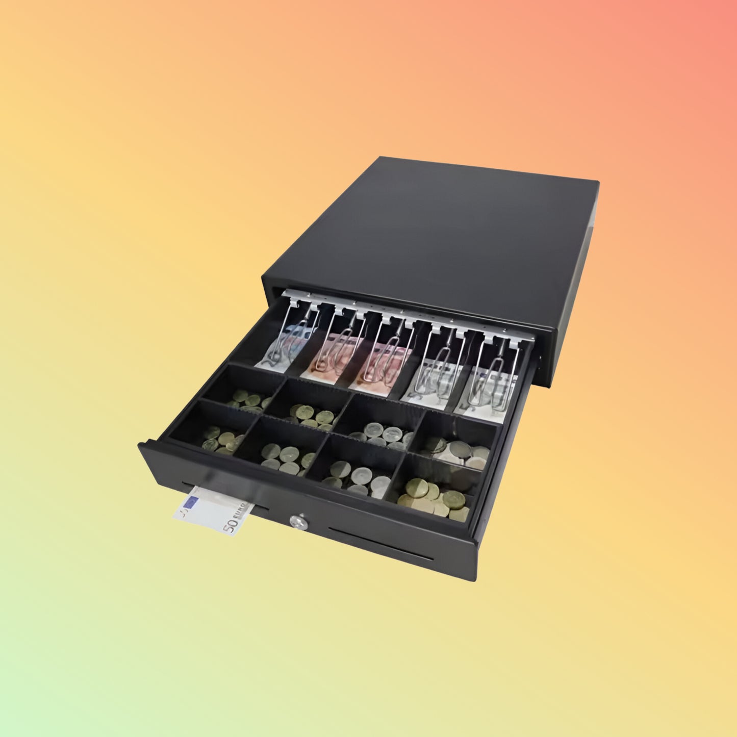 MAKEN MAKEN pos system sk-410 slide secure safe adjustable coin bill electrical cash register drawer