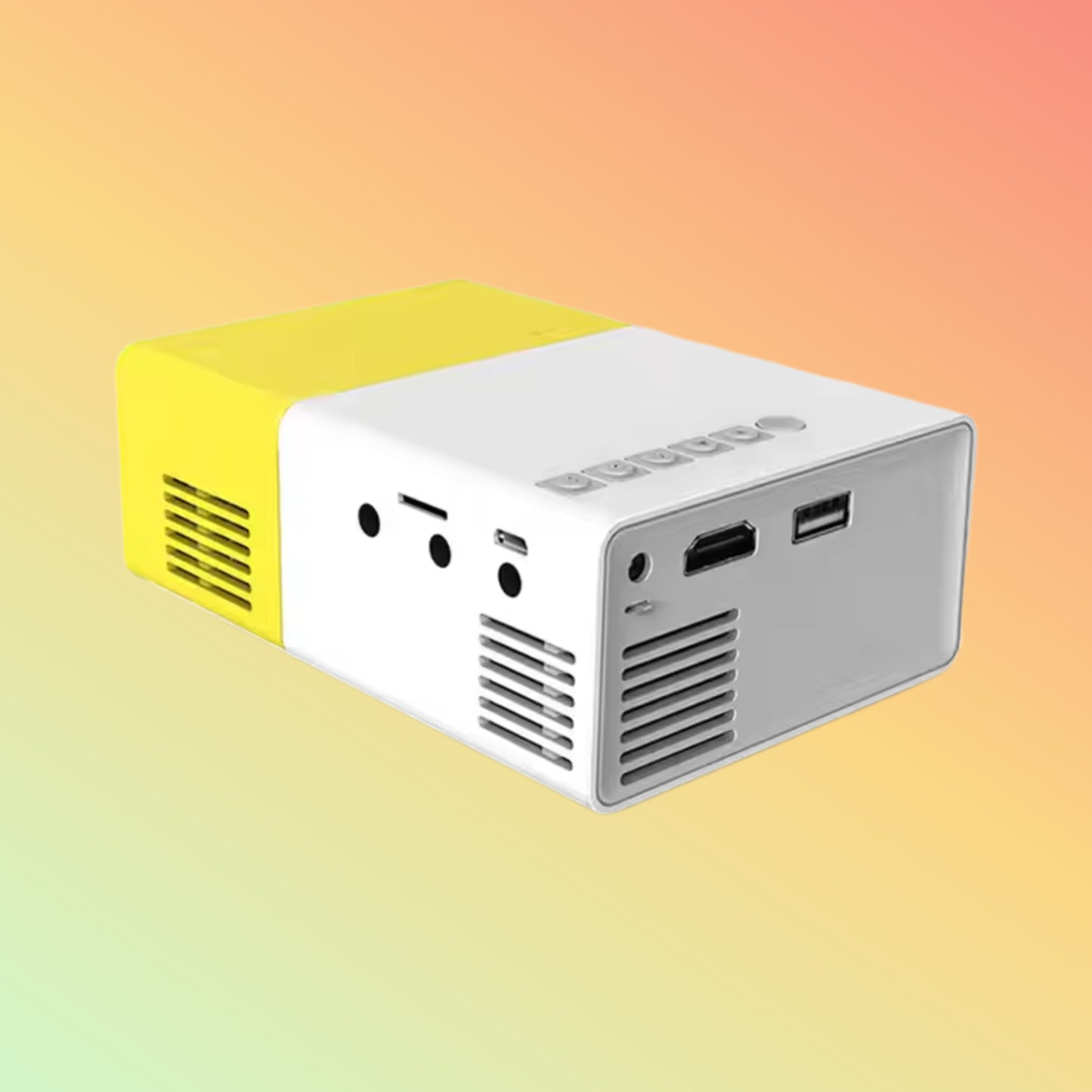 Ycstar CY200 Mini LED Projector HD Pocket 3D Home Cinema