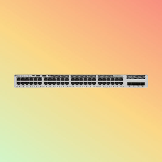 CISCO Catalyst C9200L Switch - 104 Gbps Switching Capacity, Throughput up to 154.76 Mpps, 48 x RJ45, 4 x uplinks, with Network Advantage
