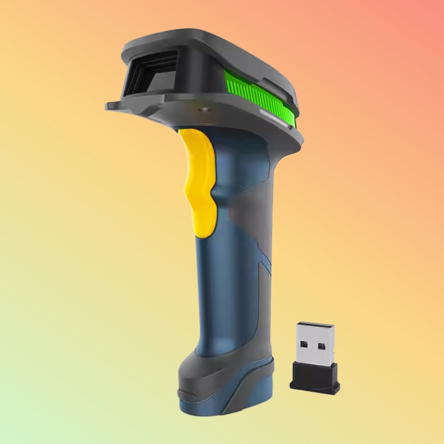 Syble AK-T500 1D/2D Wireless Barcode Scanner with USB & RS232