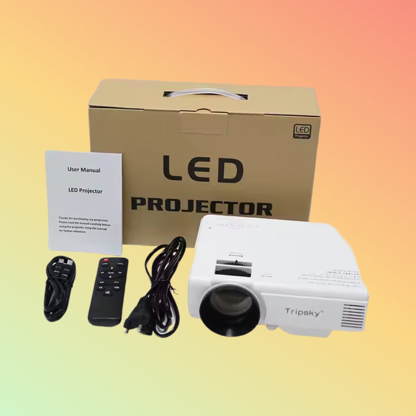 Ycstar T5 Basic Version 1080P Full Hd Home Theater Mini Projector
