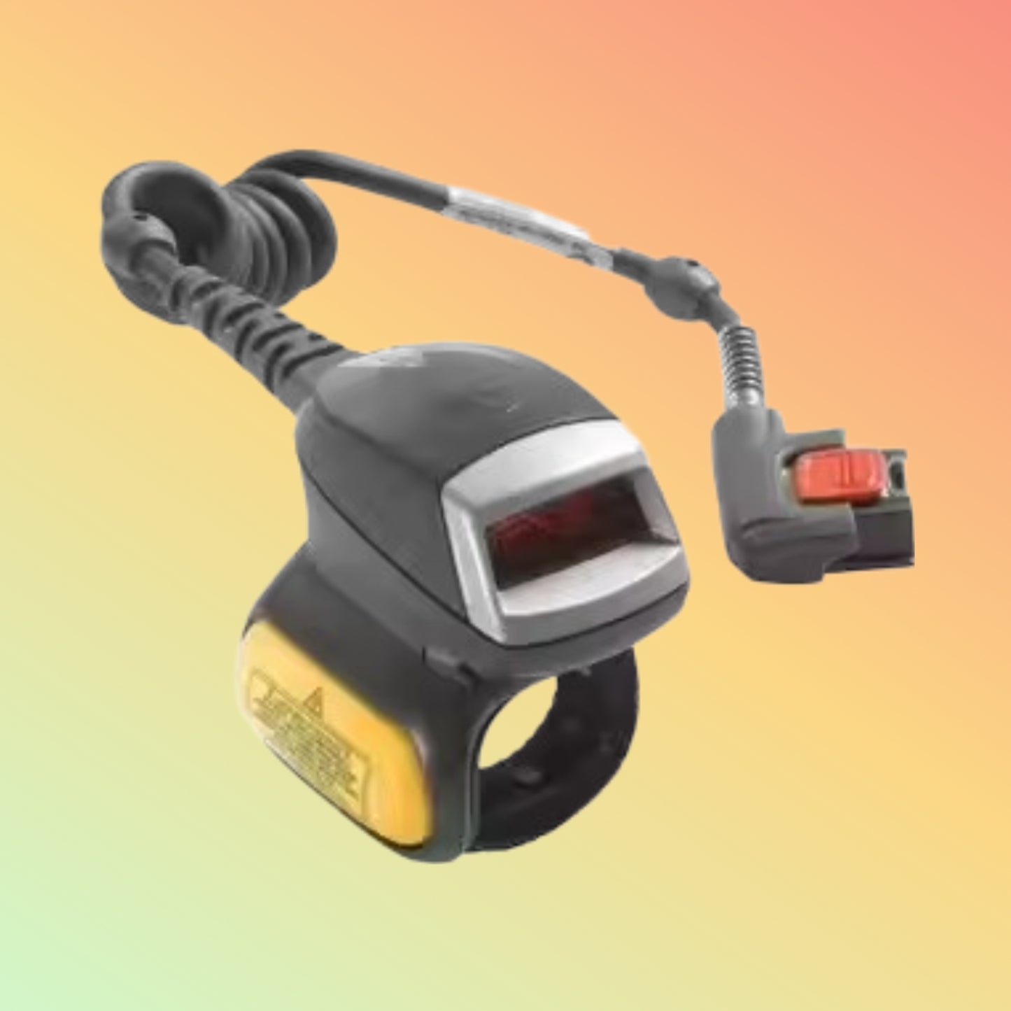 Powerful RS4000 USB Corded Laser Ring Scanners Efficient 1D Linear Barcode Mobile Car Inventory ROHS Stock IP54 Light Compliant