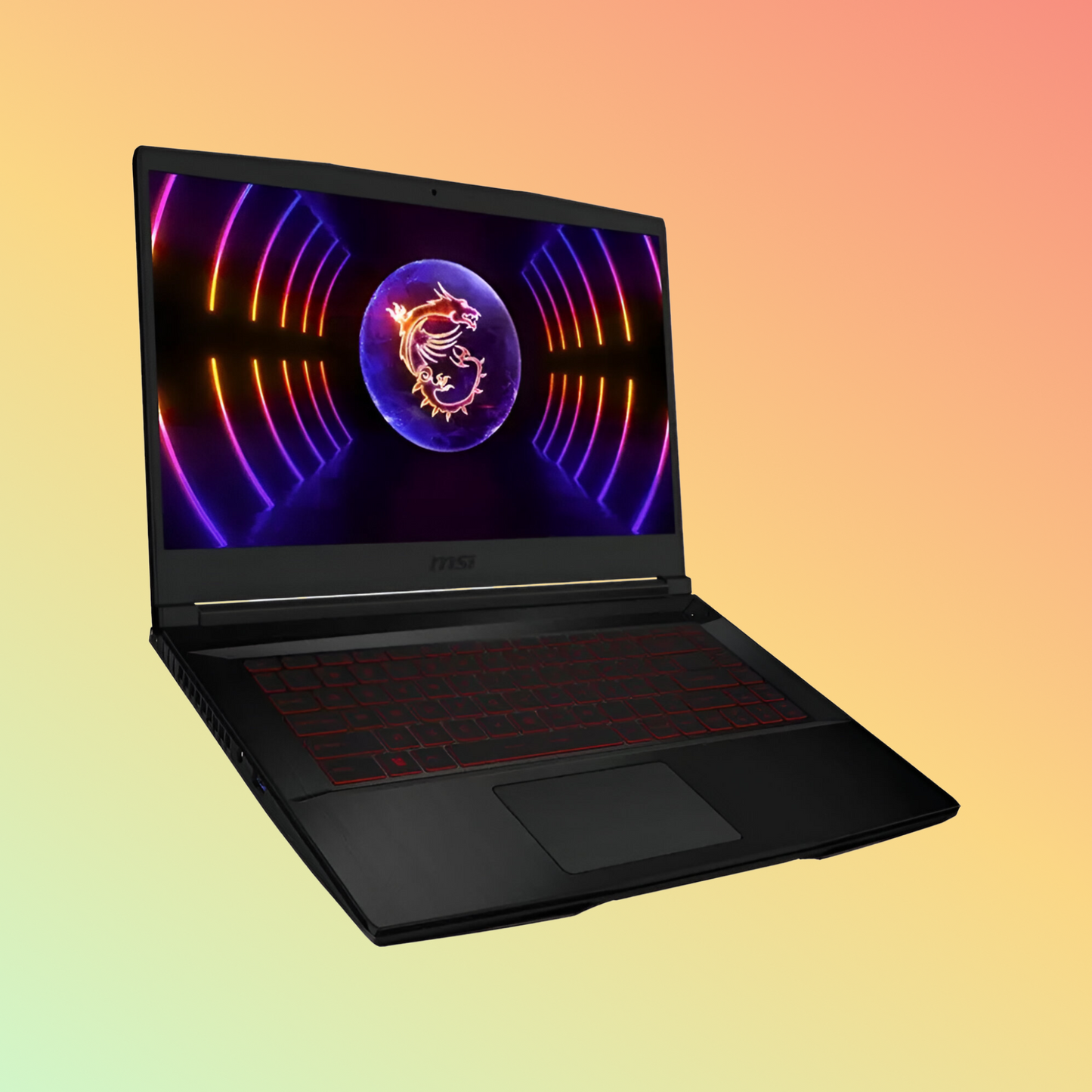 MSI THIN GF63 12UC, INTEL i5-12450H, 8GB DDR4 RAM, 512GB NVME SSD BLACK