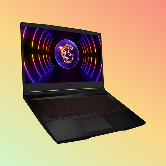 MSI THIN GF63 12UC, INTEL i5-12450H, 8GB DDR4 RAM, 512GB NVME SSD BLACK