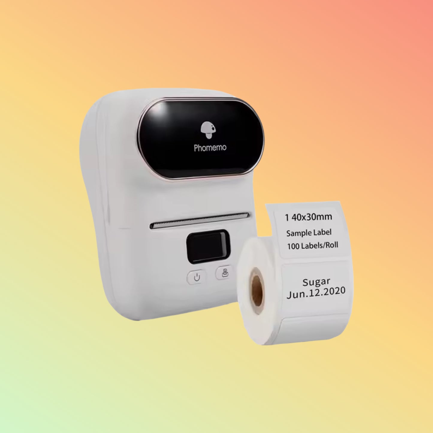 M220 Mini Label Thermal Printer for Business, Barcode & Crafting