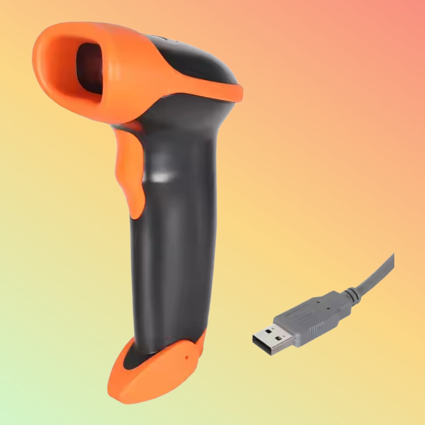 MiNJCODE MJ2818 2D Wired Handheld Barcode Scanner Supermarket Barcode Scanner