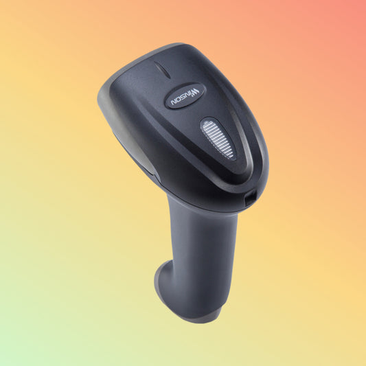 Windson WNI-8014P Mini Handheld Barcode Scanner with Display Wireless Portable Barcode Scanner